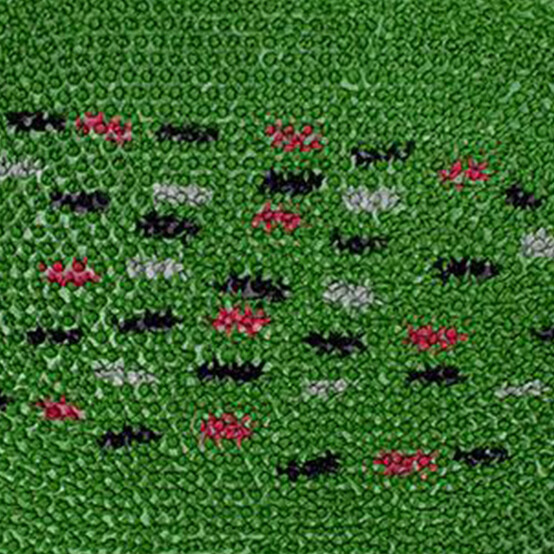 Коврик придверный резиновый "FRG" 40*60 Green (зеленый) (10) NEW