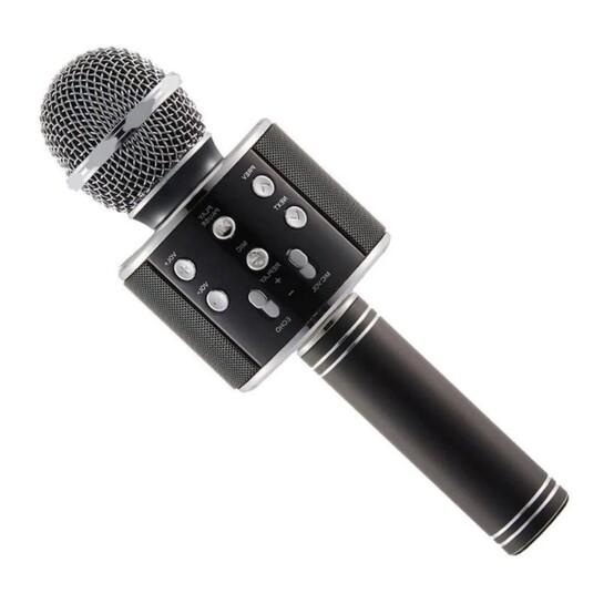 Караоке-микрофон беспроводной 5 Вт 22,5*7,5 см USB в ассортименте Baizheng (1/50)