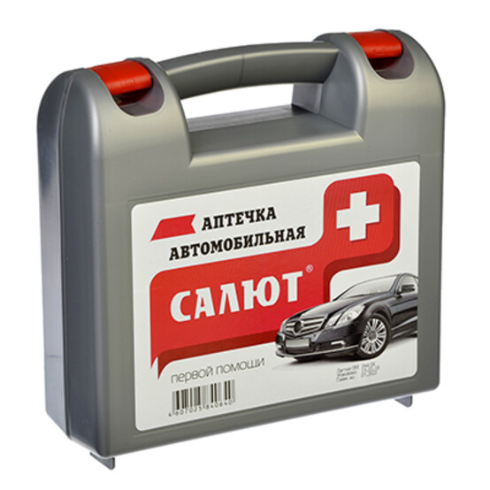 Аптечка первой помощи автомобильная ФЭСТ "Салют" 21x21x7,5см Аптечка первой помощи автомобильная ФЭСТ "Салют" 21x21x7,5см
