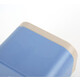 Органайзер пластиковый для косметики 16*11.5*12.5 см крышка синий Baizheng (1/72)