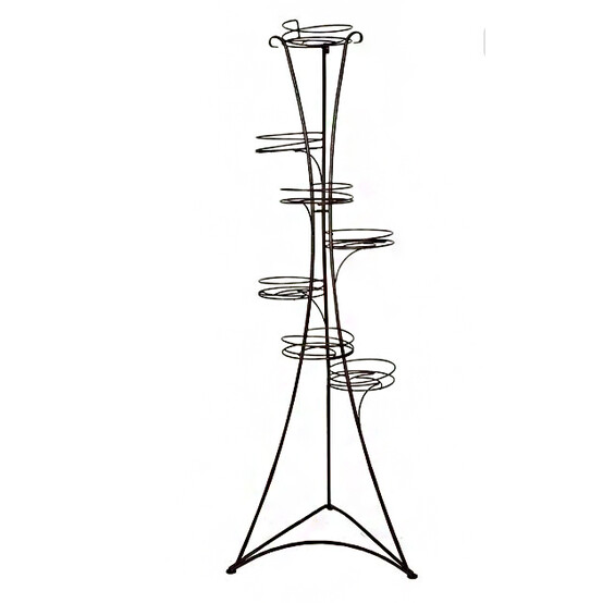 Подставка металлическая для цветов 64*64*159 см черный СТЕЛЛА 7 ЗМИ (1/1)