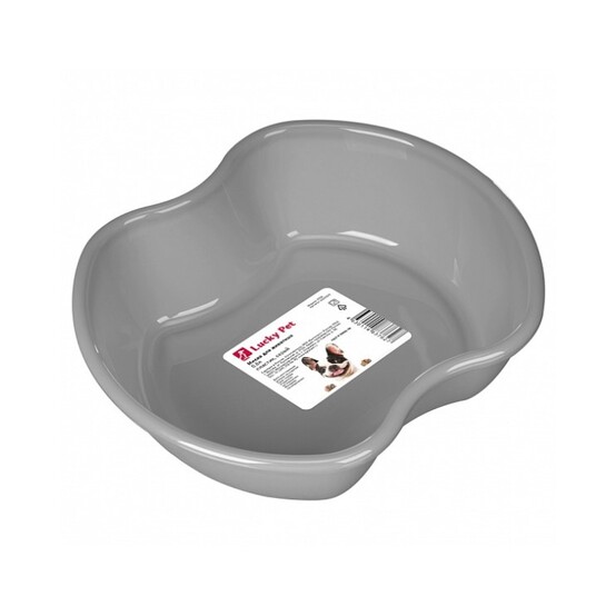 Миска для животных LUCKY PET 0,8л (серый)