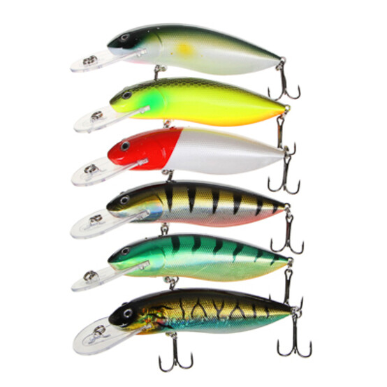 AZOR FISHING Воблер плавающий 100мм, 11гр., заглубление до 2м, 6 цветов AZOR FISHING Воблер плавающий 100мм, 11гр., заглубление до 2м, 6 цветов