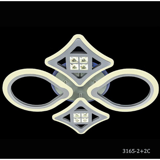 Люстра LED 3165-2+2C Люстра LED 3165-2+2C