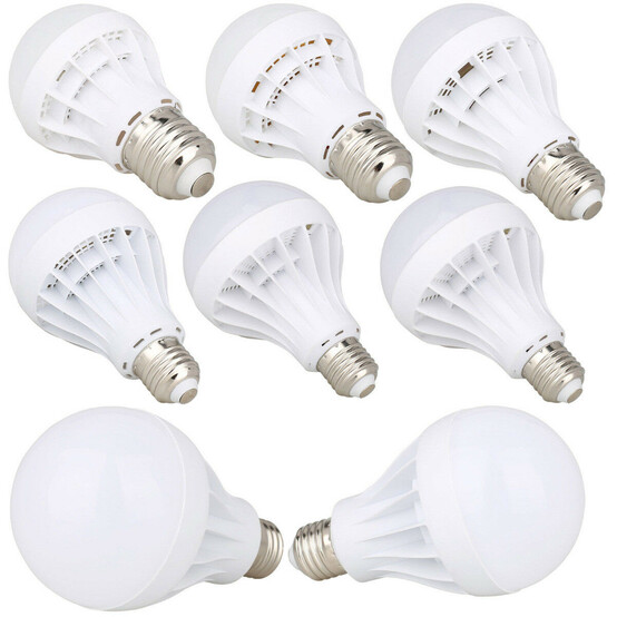 Лампа LED полукруг 7W-6500-E27TS