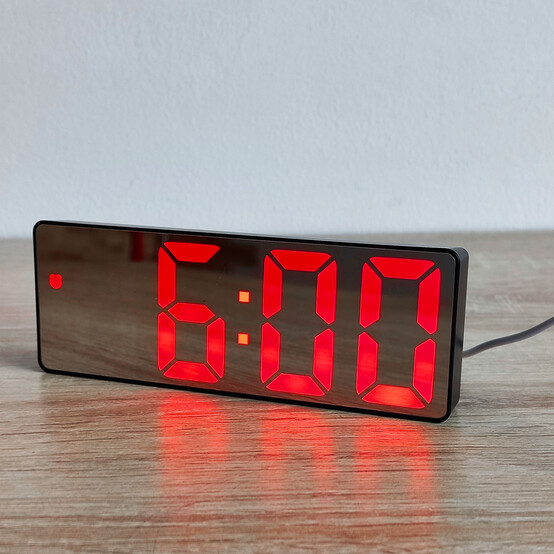 Часы электронные настольные 16*5,5 см led дисплей BZ-GH712 Baizheng (1/100)