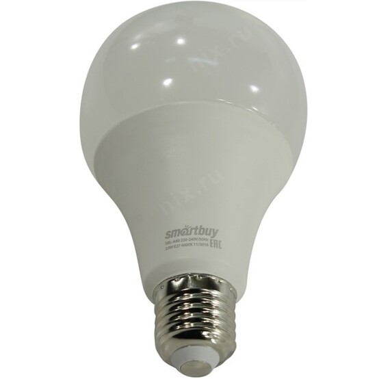 Светодиодная (LED) Лампа Smartbuy-A65-20W/6000/E27(10/100)
