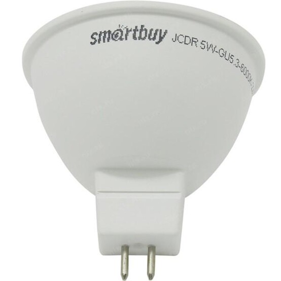 Светодиодная (LED) Лампа Smartbuy-Gu5,3-05W/6000 (10/100)