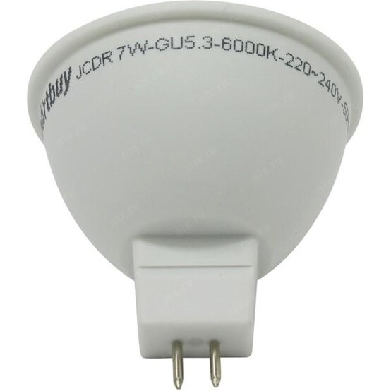 Светодиодная (LED) Лампа Smartbuy-Gu5,3-07W/6000 (10/100)