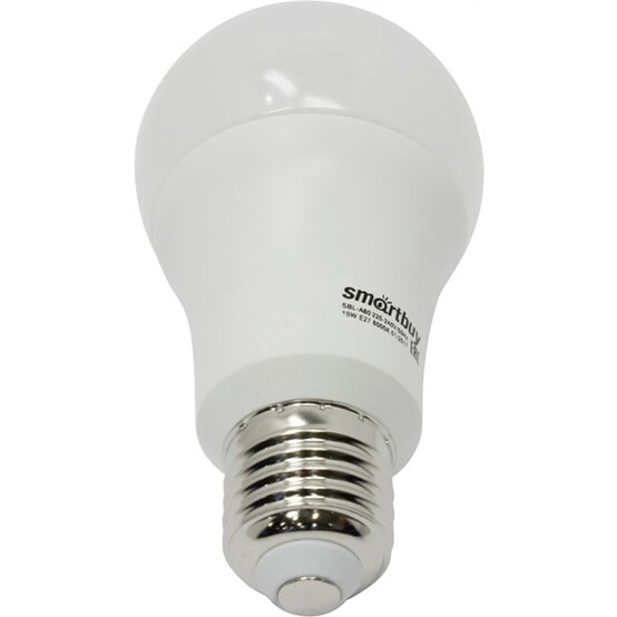 Светодиодная (LED) Лампа Smartbuy-A60-15W/6000/E27 (10/100)