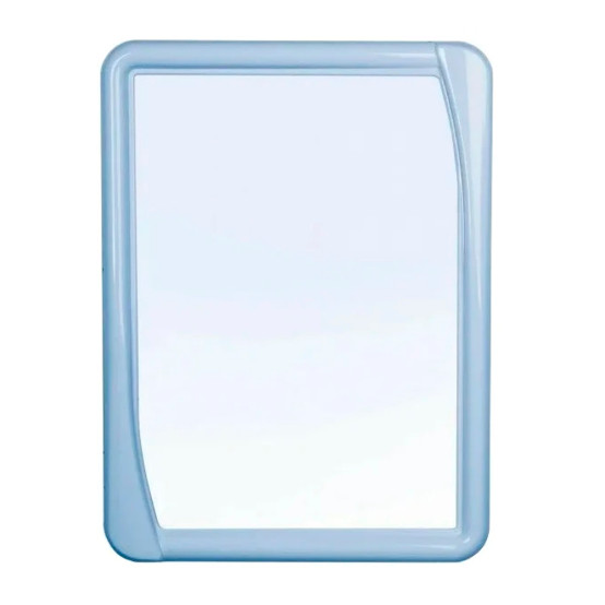 Зеркало в пластиковом обрамлении 64,9*48,4 см прямоугольное светло-голубой Версаль Berossi (1/5)