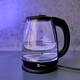 Чайник стеклянный электрический 2 л 2 кВт подсветка черный BZ-2306 Baizheng (1/1)