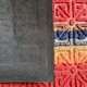Коврик влаговпитывающий BAIZHENG "Мультиколор" 80х120см бордовый (Bay) (40)