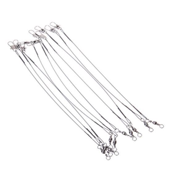 AZOR FISHING Набор поводков 10шт, 10кг, 15см, черные AZOR FISHING Набор поводков 10шт, 10кг, 15см, черные