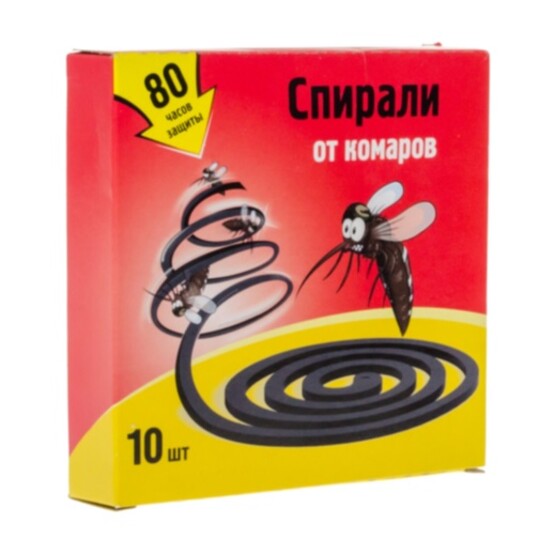 Спираль от насекомых 10 шт Nadzor (1/60)