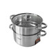 Мантоварка нерж сталь 24 см 5,4 л 2 секции F-01201-242ST Fessle (1/6)