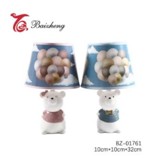 Лампа настольная электрическая 10*10*32 см микс BZ-01761 Baizheng (1/24)