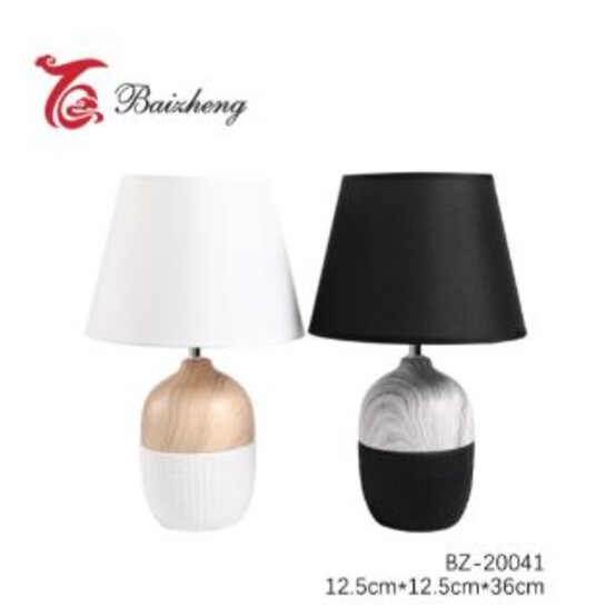 Лампа настольная электрическая 12,5*12,5*36 см микс BZ-20041 Baizheng (1/24)