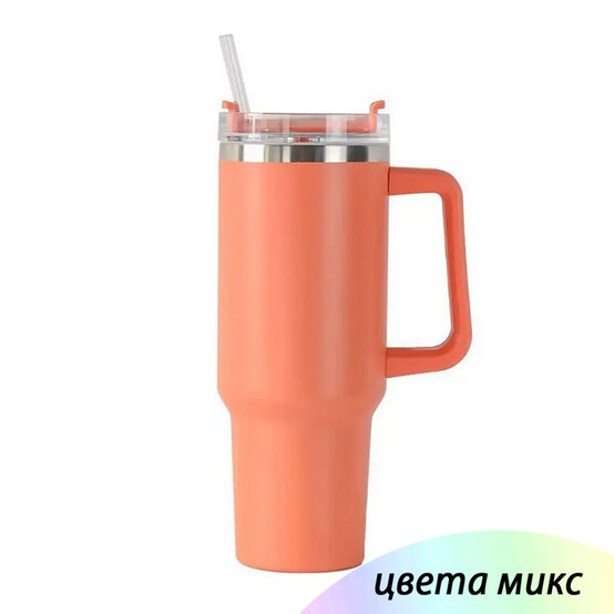 Термокружка пластиковая  1,2 л микс Baizheng (1/25)