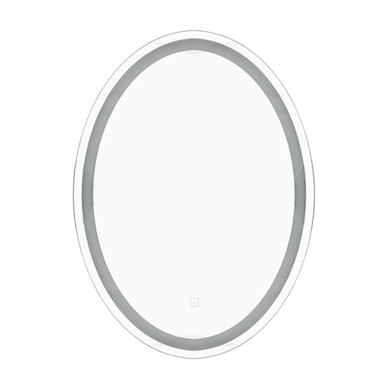 Зеркало настенное Dikalan 60*80 см овал с подсветкой сенсор ст. защиты IP44 (5) LED-066 АКЦ