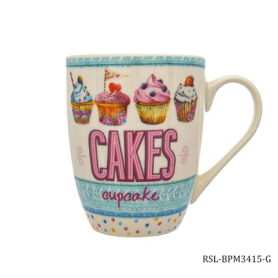 Кружка керамическая 360 мл в ассортименте Cakes Baizheng (1/48) Кружка керамическая 360 мл в ассортименте Cakes Baizheng (1/48)