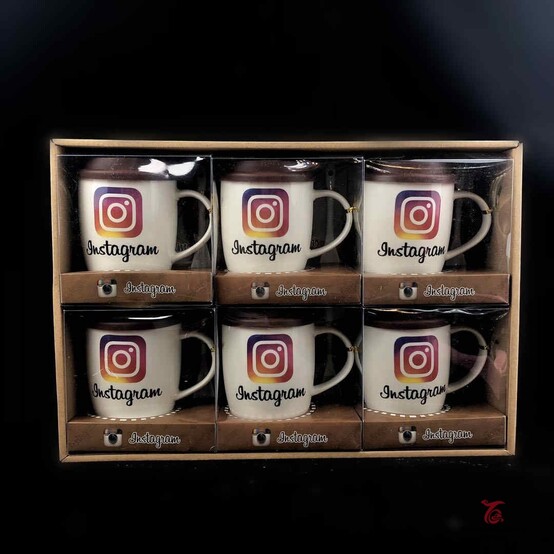 Кружка "Instagram" в подарочной упаковке A218-4