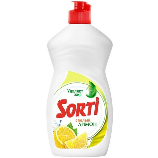 SORTI ср-во д/посуды Лимон 450мл/1098-3/1613-3