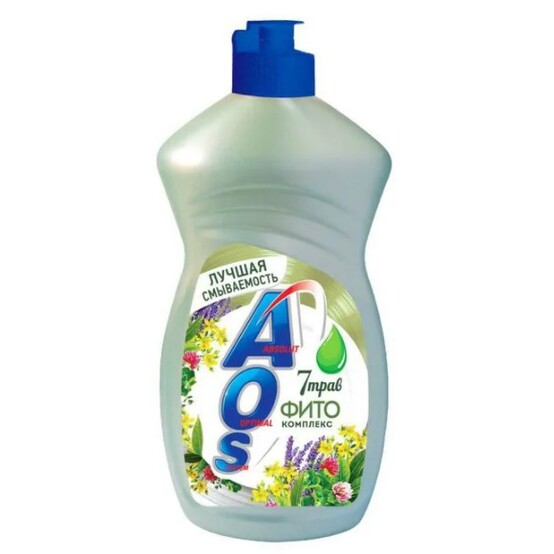 AOS средство д/посуды Фитокомплекс 7 трав 450г/1122-3