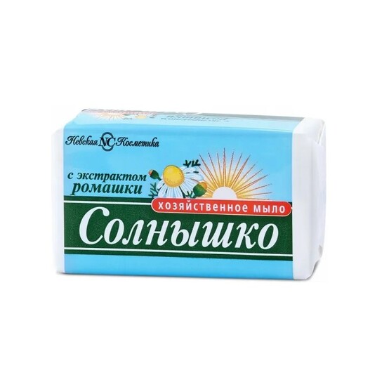 Мыло хоз.СОЛНЫШКО с экстрактом ромашки 140гр. п/п /11147 НК Мыло хоз.СОЛНЫШКО с экстрактом ромашки 140гр. п/п /11147 НК