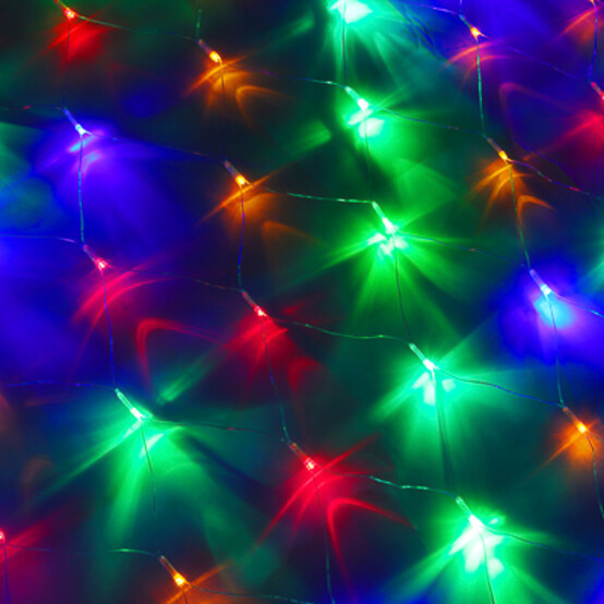 СНОУ БУМ Гирлянда эл. сеть 144LED, 1,6x1,6м, мультицвет, 8 реж., ПВХ прозр., 220В СНОУ БУМ Гирлянда эл. сеть 144LED, 1,6x1,6м, мультицвет, 8 реж., ПВХ прозр., 220В