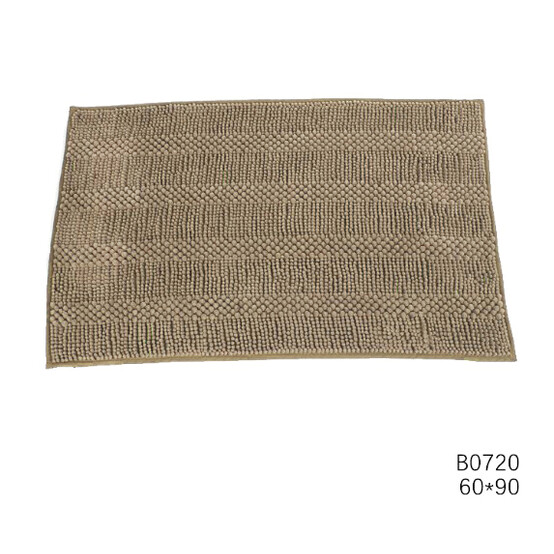 Коврик для ванной 60*90 Baizheng "Лапша" бежевый B0720 (50) Коврик для ванной 60*90 Baizheng "Лапша" бежевый B0720 (50)