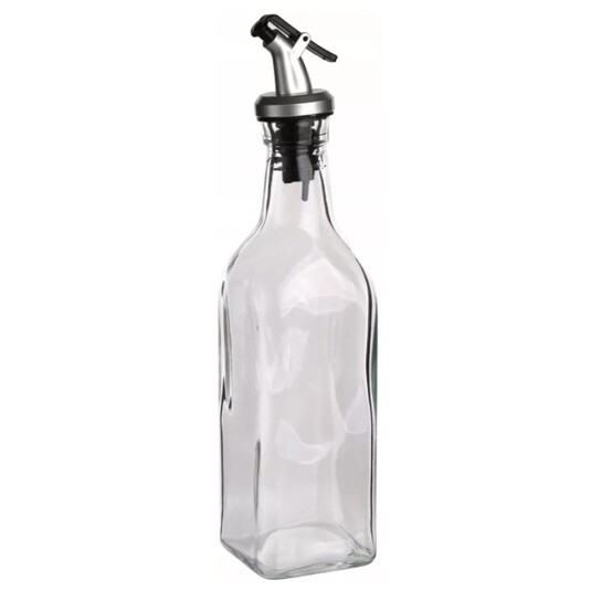 Бутылка стеклянная 150 мл для масла/соусов дозатор Baizheng (1/48)