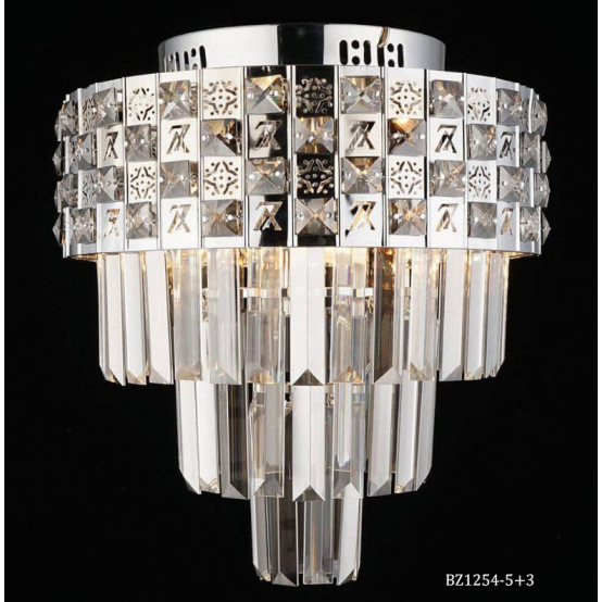 Люстра хрустальная BZ1254-5+3