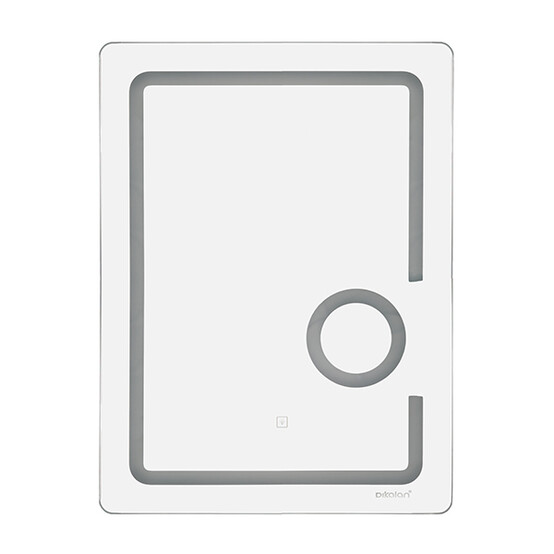Зеркало настенное Dikalan 60*80 см с подсветкой сенсор ст. защиты IP44 (5) LED-004 АКЦИЯ!