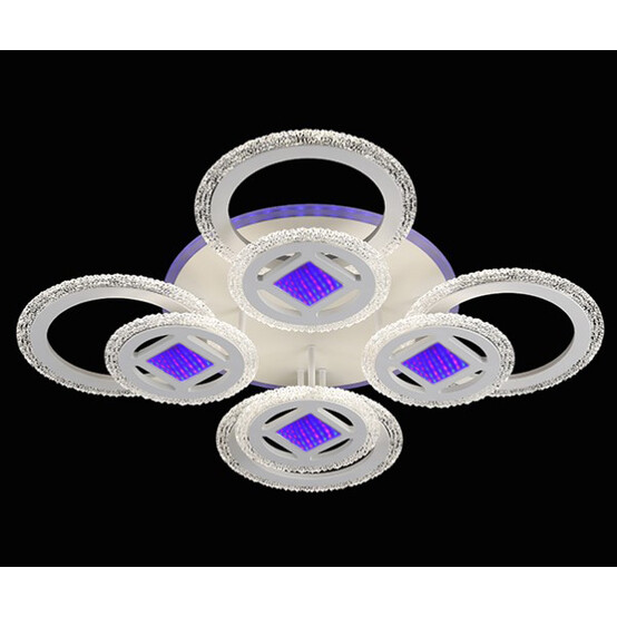Люстра LED 3412-4+4C Люстра LED 3412-4+4C