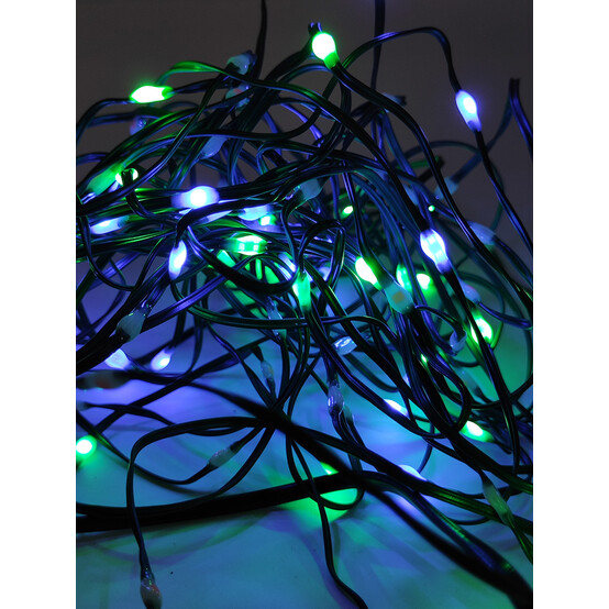 Гирлянда светодиодная 10 м 100 led пластик медь мультицвет NP-3303 Fex (1/100)