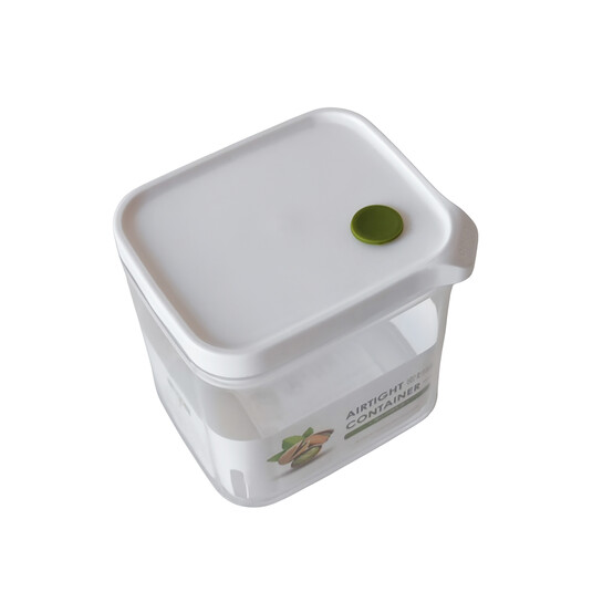 Банка пластиковая для сыпучих продуктов 0,7 л пласт крышка Baizheng (1/48)