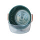 Дуршлаг пластиковый 29*26,5*11,5 см с чашей микс BZ-291 Baizheng (1/24)