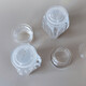 Набор пластиковый для специй 3 пр подставка прозрачный Jam Jar white Fessle (1/48)