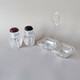 Набор пластиковый для специй 3 пр подставка прозрачный Jam Jar Fessle (1/48)
