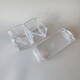 Набор пластиковый для специй 5 пр ложка подставка прозрачный Jam Jar white Fessle (1/24)