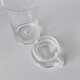 Набор пластиковый для специй 5 пр подставка прозрачный Jam Jar white Fessle (1/24)