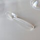 Набор пластиковый для специй 7 пр ложка подставка прозрачный Jam Jar white Fessle (1/24)