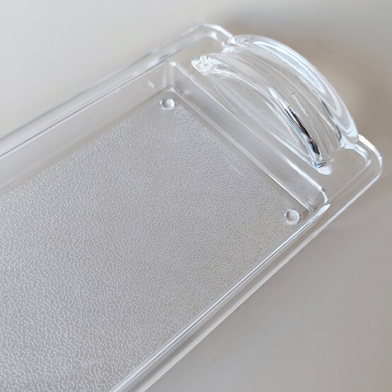 Набор пластиковый для специй 7 пр ложка подставка прозрачный Jam Jar white Fessle (1/24)