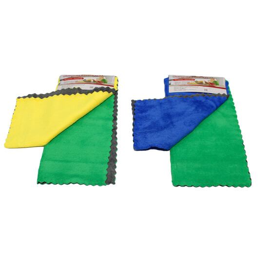 Салфетки полиэстер 30*30 см 2 шт LJW-0218 Салфетки полиэстер 30*30 см 2 шт LJW-0218