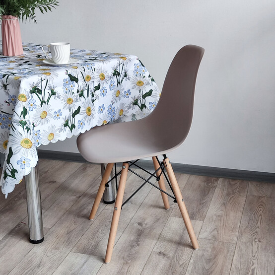 Стул полипропилен до100 кг бежевый Eames  (4/4)