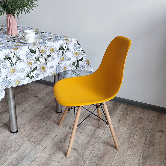 Стул полипропилен до100 кг желтый Eames  (4/4)