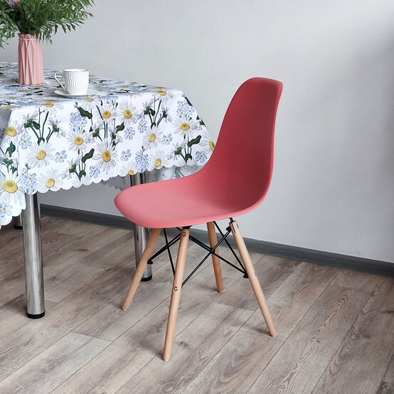 Стул полипропилен до100 кг красный Eames  (4/4)