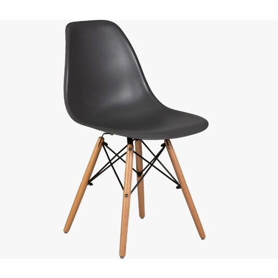 Стул полипропилен до100 кг серый Eames  (4/4)