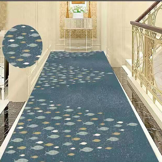 Ковровое покрытие (Bay) 3D "Рыбки" 1,2*15м.